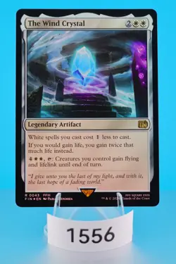 MTG The Wind Crystal Final Fantasy Foil #43 - Image 1