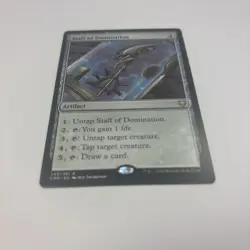 Staff of Domination Commander Legends Regular NM 343 / 361 Infinite Mana - Image 2