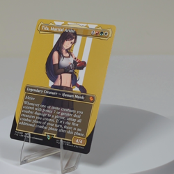 Tifa, Martial Artist Borderless 206 Final Fantasy FIC MTG NM Regular See Video - Image 2