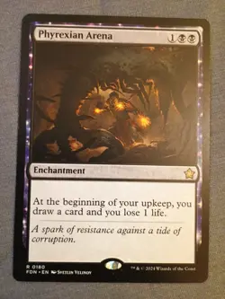 Phyrexian Arena Foundations Regular NM R 0180 - Image 1