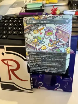 Retrofitter Foundry An Encyclopedia Of Magic Secret Lair Countdown Kit MTG - Image 1