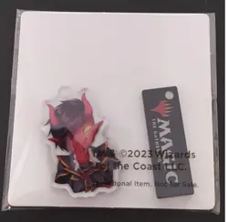 MTG Acrylic Keychain TIBALT Promo 5cm Magic the Gathering - Image 1