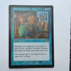 MTG Second Chance (ULG) Urza's Legacy Regular Rare 41/143 - Image 1