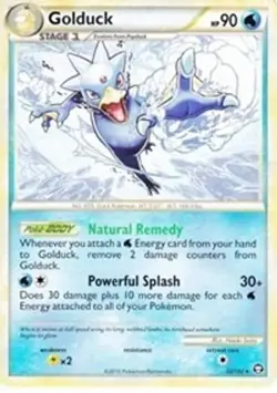 Golduck (#22/102) - Reverse Holofoil HG & SS - Triumphant MP Pokemon - Image 1