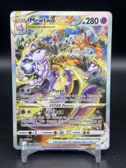 Mewtwo VSTAR Crown Zenith: Galarian Gallery GG44/GG70 Pokemon English NM - Image 1