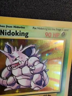 Pokemon TCG Nidoking Base Set 11/102 Holo 1999-2000 Wizards Base Set... - Image 5