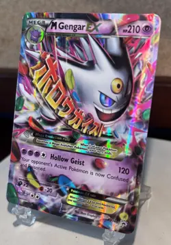 M Gengar EX XY166 XY Holo Pokemon - Image 2