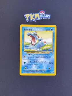 Pokemon TCG Totodile Neo Genesis 81/111 Regular LP. - Image 1
