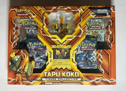 Tapu Koko Figure Collection Box Pokemon TCG Brand New Factory Sealed - Image 1