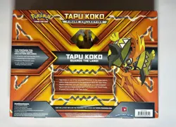 Tapu Koko Figure Collection Box Pokemon TCG Brand New Factory Sealed - Image 2