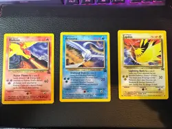Moltres Articuno Zapdos Promo 21 22 23 Pokemon WOTC Black Star 2 (Corrected) - Image 1