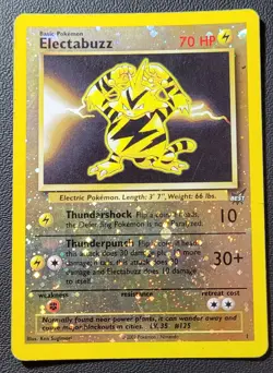 Pokemon TCG Electabuzz Best of Game Promos 1/9 Holo Promo - Image 1