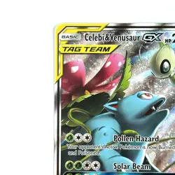 Celebi & Venusaur GX SM167 NEAR MINT Black Star Promo Pokemon TCG - Image 4
