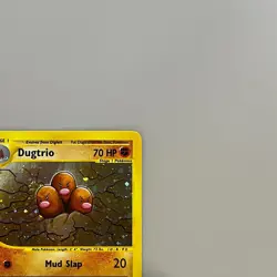 Dugtrio 10/165 Expedition Holo Rare Pokemon TCG MP - Image 3