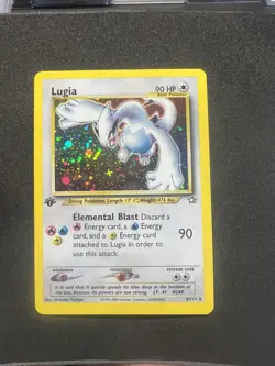 Pokemon TCG Lugia Neo Genesis 1st Edition Holo Rare - Image 1