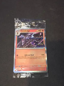 Pokemon TCG Phantasmal Flames STAFF Prerelease Promos Set of 4 Sealed - Image 1