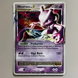 Mewtwo LV.X DP28 Diamond and Pearl Promos Holo Pokemon TCG LP - Image 1