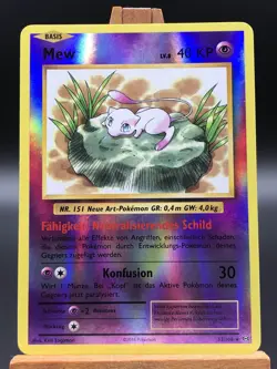 2016 Pokemon XY Evolution Mew Reverse Holo Deutsch German 53/108 NM/MT - Image 1