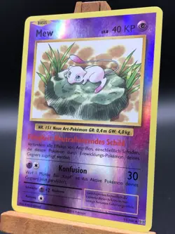 2016 Pokemon XY Evolution Mew Reverse Holo Deutsch German 53/108 NM/MT - Image 2