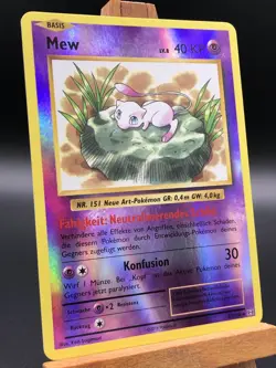 2016 Pokemon XY Evolution Mew Reverse Holo Deutsch German 53/108 NM/MT - Image 3