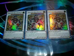 3x Masterflare Hyperion 1st Edition Ultra Rare GFP2-EN010 Yu-Gi-Oh! - Image 1