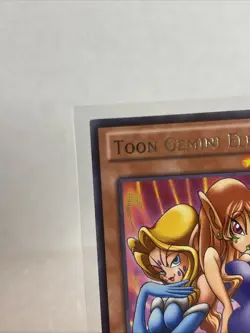 Yugioh! Toon Gemini Elf DL6-EN001 Super Rare MP - Image 3