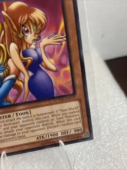 Yugioh! Toon Gemini Elf DL6-EN001 Super Rare MP - Image 5