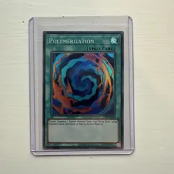 YUGIOH Super Rare Polymerization LOB-EN059 - Image 1