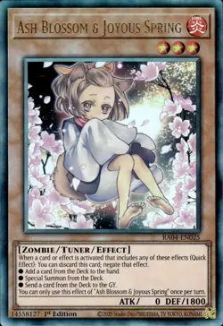 Ash Blossom & Joyous Spring - Ultimate Rare 1st Edition RA04-EN025 - NM - YuGiOh - Image 1