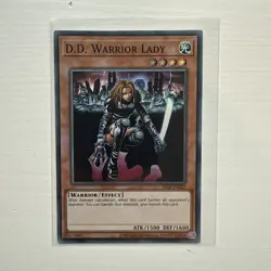 Yugioh! D.D. Warrior Lady - DCR-EN027 - Super Rare - Unlimited 25th Anniversary - Image 1