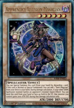 Apprentice Illusion Magician - Ultimate Rare 1st Ed. RA04-EN023 - NM - YuGiOh - Image 1