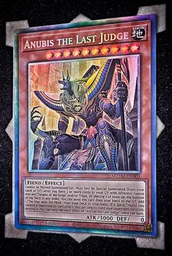 Anubis the Last Judge MZTM-EN003 Collectors Rare 1st Edition Yugioh - Image 1
