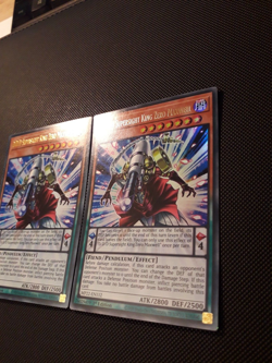 Yu-Gi-Oh! 2x D/D/D Supersight King Zero Maxwell, MP22-EN112, UR, 1.Ed., Near M. - Image 3