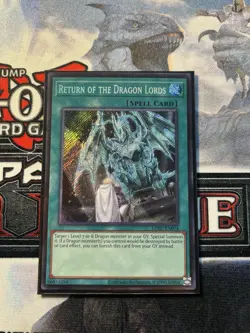 Return of the Dragon Lords LCKC-EN074 Secret Rare Unlimited NM - Yu-Gi-Oh! - Image 1