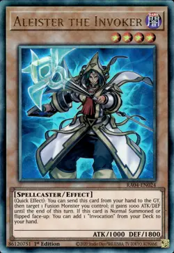 Aleister The Invoker - Ultimate Rare 1st Edition RA04-EN024 - NM - YuGiOh - Image 1