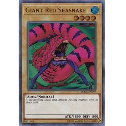 Giant Red Seasnake - LCKC-EN097 - Ultra Rare - Unlimited Edition - Image 1