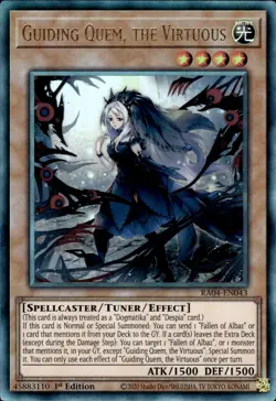 Guiding Quem, The Virtuous - Ultimate Rare 1st Edition RA04-EN043 - NM - YuGiOh - Image 1
