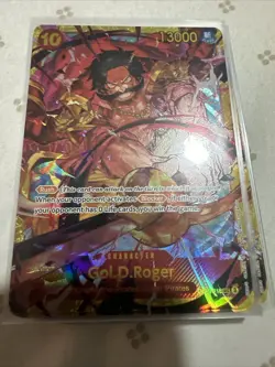 GOL D. ROGER OP09-118 SEC EMPERORS IN THE NEW WORLD ONE PIECE CARD ENGLISH - Image 1