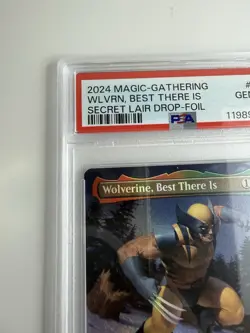 2024 Magic the Gathering MTG Wolverine Secret Lair PSA 10 Trading Card Game 1737 - Image 2