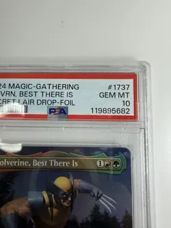 2024 Magic the Gathering MTG Wolverine Secret Lair PSA 10 Trading Card Game 1737 - Image 3