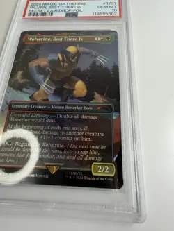 2024 Magic the Gathering MTG Wolverine Secret Lair PSA 10 Trading Card Game 1737 - Image 4
