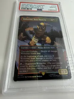 2024 Magic the Gathering MTG Wolverine Secret Lair PSA 10 Trading Card Game 1737 - Image 5