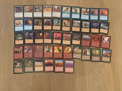 MTG - Vintage bundle - 1996 - Mirage - Partial set - 46 UNIQUE cards - Image 1