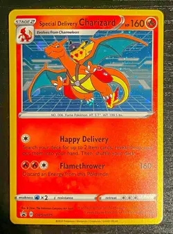 Special Delivery Charizard SWSH075 SWSH: Sword & Shield Promo Cards Holo - Image 1