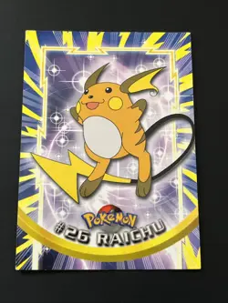 Pokemon Topps Card - #26 Raichu - Image 1