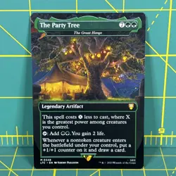 MTG the Party Tree Lord of the Rings Non-Foil Rare 348 Magic Card LOTR Commander - Image 1