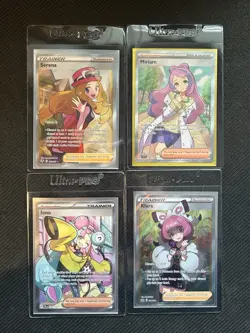 Pokemon SWSH Full Art Trainer Lot - 4 Cards - Image 1