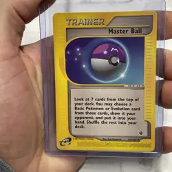 Master Ball - Expedition Base Set - 143/165 - Pokemon TCG - Uncommon NM Card - Image 1