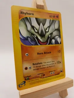 Pokemon Common Card : Rhyhorn 91/144 ( Skyridge Set) - Image 2