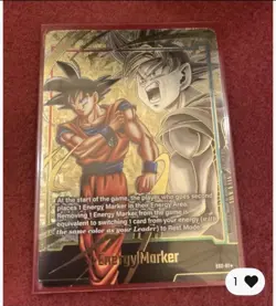 Dragon Ball Super Card Game Set of 6 Energy Marker Cards - Image 1